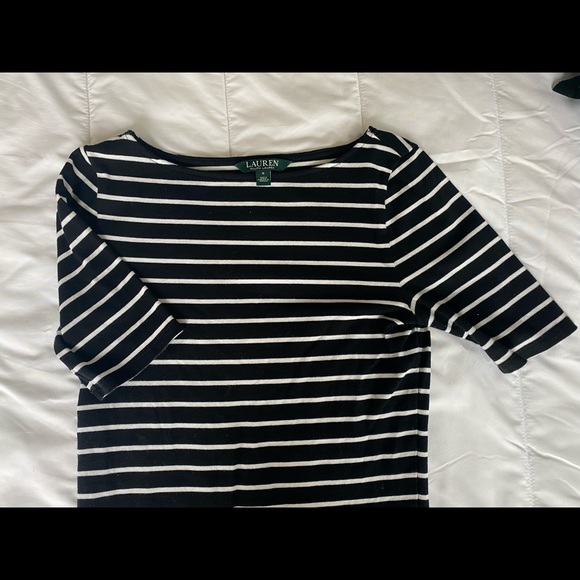 Ralph Lauren women’s strip top, size S - Picture 2 of 2